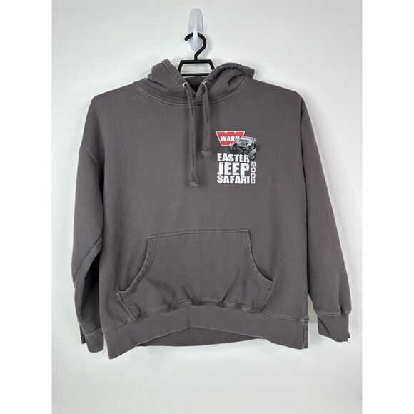 Other - WARN Easter Jeep Safari Hoodie Men's XL Sweatshirt 2023 MOAB Utah Brown